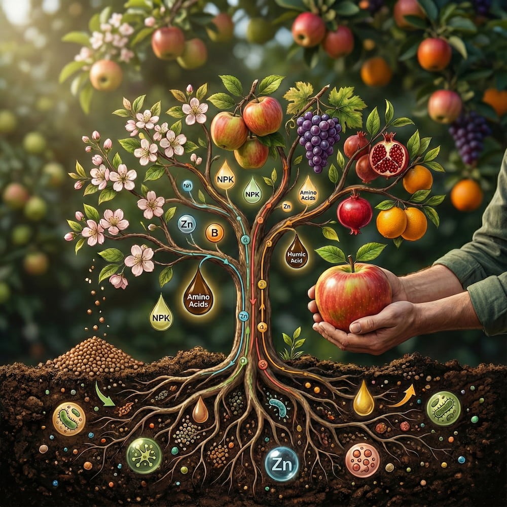 انواع کود باغی