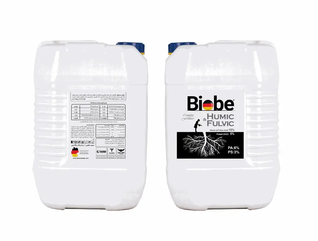 کود هیومیک اسید 12% مایع ( بیوبی -  BIOBE )